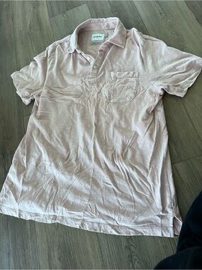 🕸️ (10 for $10) Goodfellow & Co Light Pink Short-Sleeve Polo with Pocket